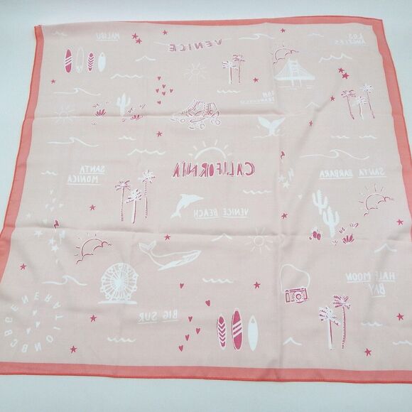 BCB Generation California Tourist Scarf Cities Los Angeles San Francisco Venice - Picture 7 of 8